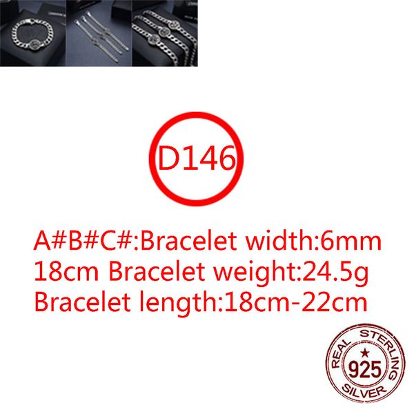 d146 s925 sterling silver bracelet fashion letter personalized vintage cross flower six point star boat anchor couple punk hip hop jewelry s, Golden;silver
d146 s925 sterling silver bracelet fashion letter personalized vintage cross flower six point star boat anchor couple punk hip hop jewelry s, Golden;silver