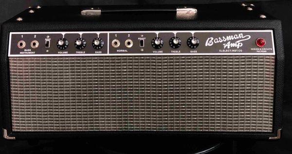 custom grand 1964 guitar amps bassman black panel pre-cbs tube amp head, aa864 circuit
custom grand 1964 guitar amps bassman black panel pre-cbs tube amp head, aa864 circuit