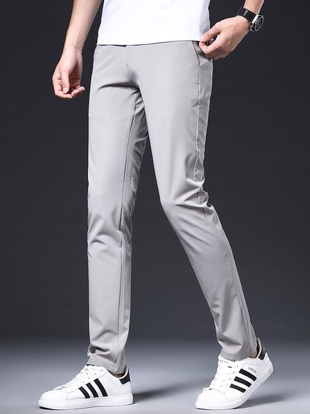 men's pants spring/summer men's casual pants business stretch fit chino korean fashion classic long men's casual pants 230412, Black
men's pants spring/summer men's casual pants business stretch fit chino korean fashion classic long men's casual pants 230412, Black