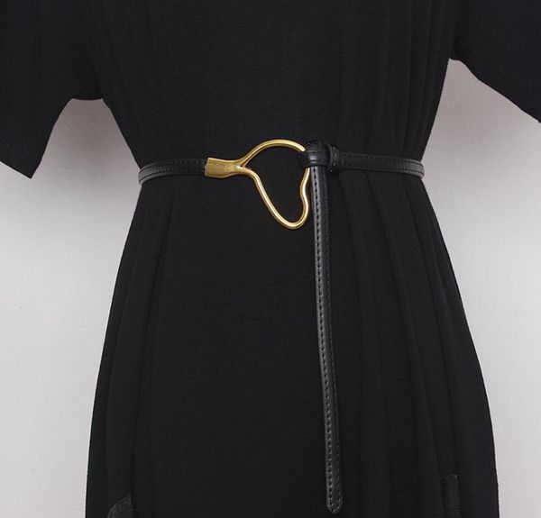 long cow leather selftie belt waistband women vintage metal clasp buckle waist belt women winter dress genuine leather belt new7735830, Black;brown
long cow leather selftie belt waistband women vintage metal clasp buckle waist belt women winter dress genuine leather belt new7735830, Black;brown