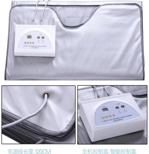 new model 2 zone fir sauna far infrared body slimming sauna blanket heating therapy slim bag spa body detox machine3903734
new model 2 zone fir sauna far infrared body slimming sauna blanket heating therapy slim bag spa body detox machine3903734
