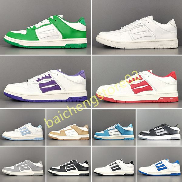 skel hi low bandana sneakers luxury designer men women shoes leather bones applique upper eva footbed low-high-sport shoe fashionable b9
skel hi low bandana sneakers luxury designer men women shoes leather bones applique upper eva footbed low-high-sport shoe fashionable b9