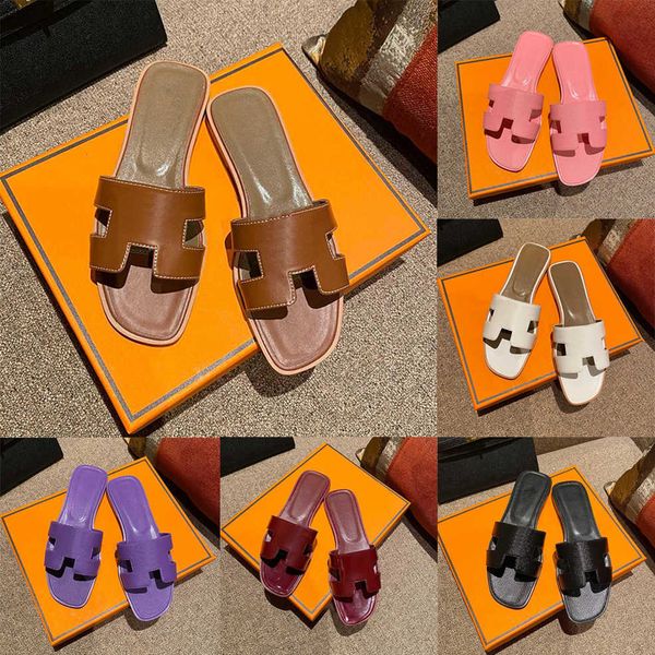 designer h slippers oran sandals for women summer luxury ladies fashion casual classic leather flat solid chic home beach slides shoes white, Black
designer h slippers oran sandals for women summer luxury ladies fashion casual classic leather flat solid chic home beach slides shoes white, Black