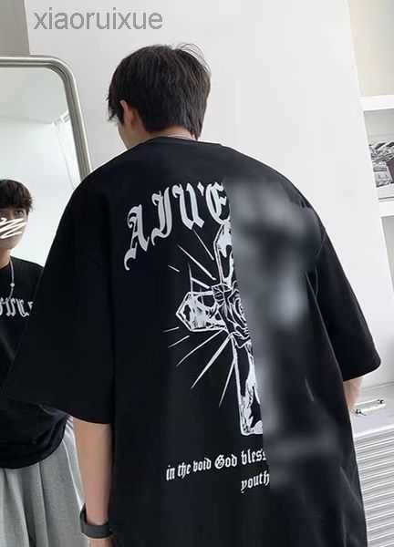 men's t-shirts hip hop street style harajuku short sleeve t-shirt summer 2023 new retro american round neck dress 392l7, White;black
men's t-shirts hip hop street style harajuku short sleeve t-shirt summer 2023 new retro american round neck dress 392l7, White;black