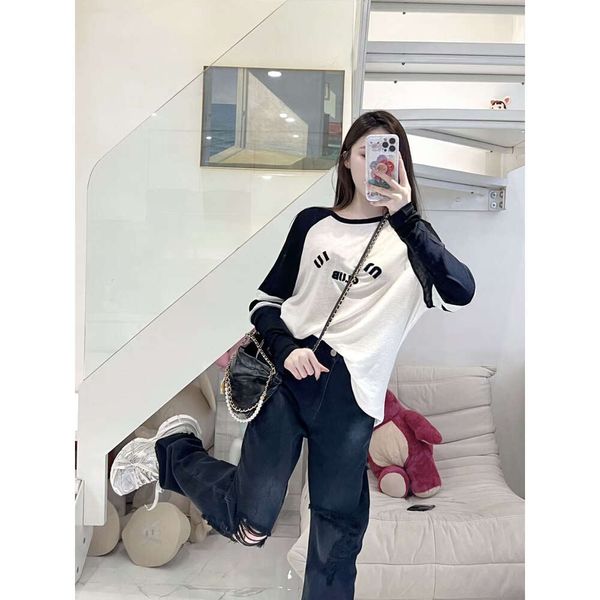 Women T-shirts Tops With Long Sleeves Early Autumn Women' Clothing Sticker Embroidery Letter Bottom Top Sun Protection Female, Picture color
Women T-shirts Tops With Long Sleeves Early Autumn Women' Clothing Sticker Embroidery Letter Bottom Top Sun Protection Female, Picture color