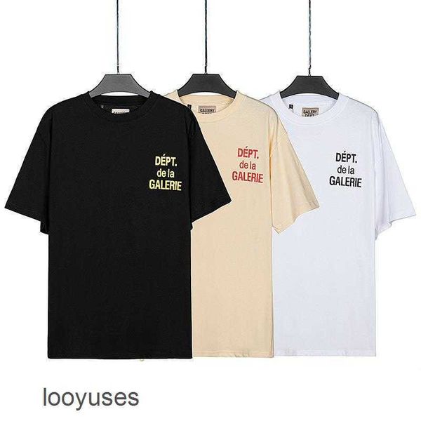 t shirts 2023 dept shirt galleryes 2ss mens american fashion brand simple letter printing short-sleeved t-shirt for men women high street ha, White;black
t shirts 2023 dept shirt galleryes 2ss mens american fashion brand simple letter printing short-sleeved t-shirt for men women high street ha, White;black