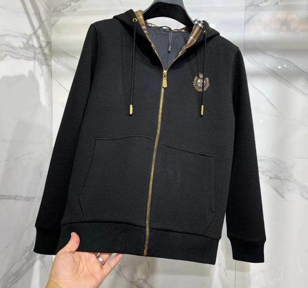 bk828 spring autumn hoodies for men sweatshirts oversized plaid hat zipper hooded designer cardigan hoodie coat, Black
bk828 spring autumn hoodies for men sweatshirts oversized plaid hat zipper hooded designer cardigan hoodie coat, Black