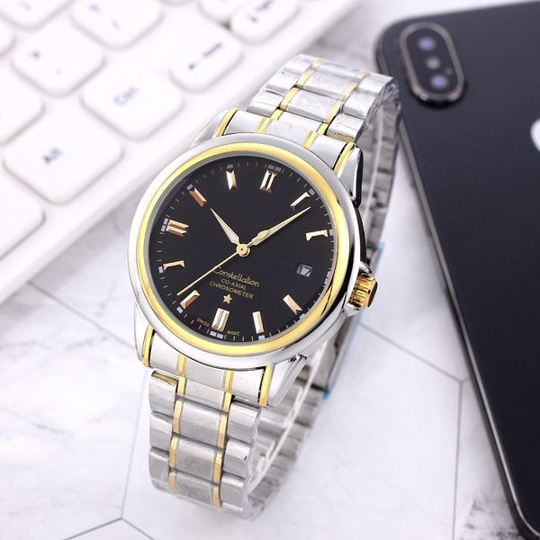 omeg wristwatches for men 2023 new mens watches 40mm three stitches automatic mechanical watch luxury brand steel strap men fashion montre d, Slivery;golden
omeg wristwatches for men 2023 new mens watches 40mm three stitches automatic mechanical watch luxury brand steel strap men fashion montre d, Slivery;golden