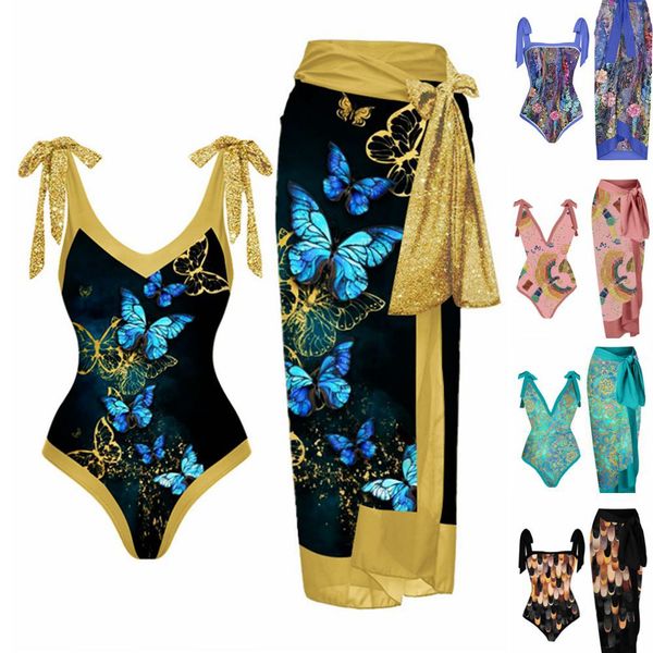 women's swimwear female retro swimsuit holiday beachwear printed beach dress vintage designer bathing suit summer surf wear, White;black
women's swimwear female retro swimsuit holiday beachwear printed beach dress vintage designer bathing suit summer surf wear, White;black