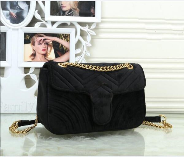 fashion women shoulder bags silver chain marmont crossbody handbags wallet purse messenger tote bag 22cm
fashion women shoulder bags silver chain marmont crossbody handbags wallet purse messenger tote bag 22cm