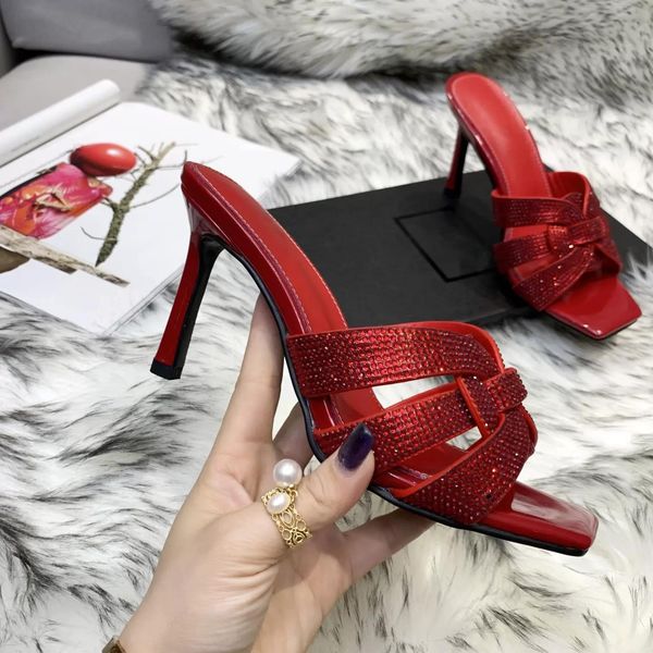 2023 tribute heeled mules women high heel sandals smooth leather designer luxury lady outdoor shoes beach casual sandals, Black
2023 tribute heeled mules women high heel sandals smooth leather designer luxury lady outdoor shoes beach casual sandals, Black