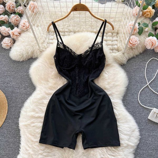 nxy summer retro camis bodycon v neck lace spliced underwear design playsuits short streetwear rompers female 230328, Black;white
nxy summer retro camis bodycon v neck lace spliced underwear design playsuits short streetwear rompers female 230328, Black;white