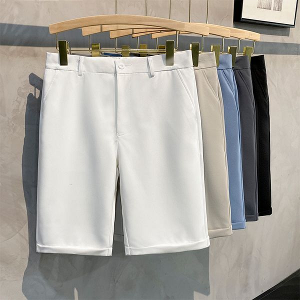men's shorts 5-color korean men's straight shorts breathable comfortable and fashionable in summer british business men's cas, White;black
men's shorts 5-color korean men's straight shorts breathable comfortable and fashionable in summer british business men's cas, White;black