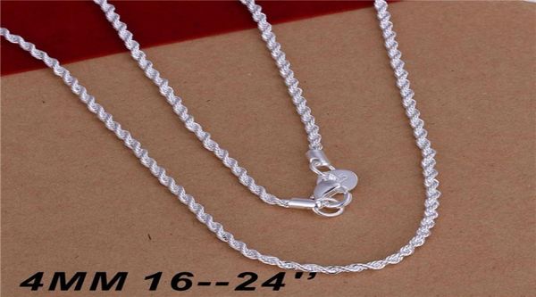 selling 925 sterling silver necklaces jewelry rope chain necklace 4mm 16inch18inch20inch22inch24inch 8597784
selling 925 sterling silver necklaces jewelry rope chain necklace 4mm 16inch18inch20inch22inch24inch 8597784