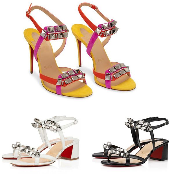 23s women block sandal reds sole shoes summer heel silver patent leather galerietta block heel sandals studded ankel strap luxury designer b, Black
23s women block sandal reds sole shoes summer heel silver patent leather galerietta block heel sandals studded ankel strap luxury designer b, Black