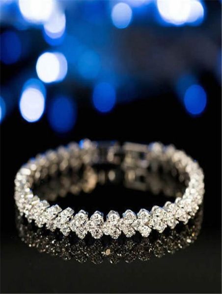 new foreign trade jewelry whole roman bracelet in europe and america women039s zircon crystal bracelet cross border popular8931239, Golden;silver
new foreign trade jewelry whole roman bracelet in europe and america women039s zircon crystal bracelet cross border popular8931239, Golden;silver