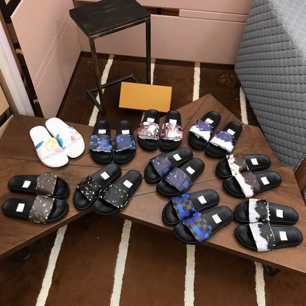 35-46 women men sizes waterfront mules slippers rubber mules monograms slides slip on flat shower shoes tie dye graffiti plaid printed brand, Black
35-46 women men sizes waterfront mules slippers rubber mules monograms slides slip on flat shower shoes tie dye graffiti plaid printed brand, Black