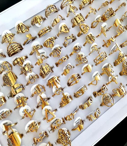 100pcslot laser cutting rings for women styles mix gold stainless steel charm ring girls birthday party favor female beautiful je1920329, Silver
100pcslot laser cutting rings for women styles mix gold stainless steel charm ring girls birthday party favor female beautiful je1920329, Silver