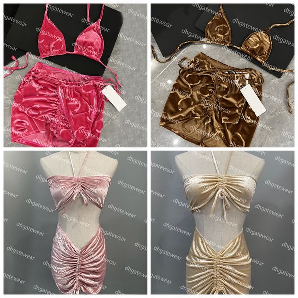 women beach swimsuit designer diamond bikini set package hip skirt luxury flannel textile lace up strap swimwear
women beach swimsuit designer diamond bikini set package hip skirt luxury flannel textile lace up strap swimwear