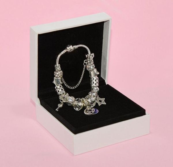 charm bracelet classic diy stars moon white beaded bracelet for pandora jewelry with original box birthday gift5928164, Golden;silver
charm bracelet classic diy stars moon white beaded bracelet for pandora jewelry with original box birthday gift5928164, Golden;silver