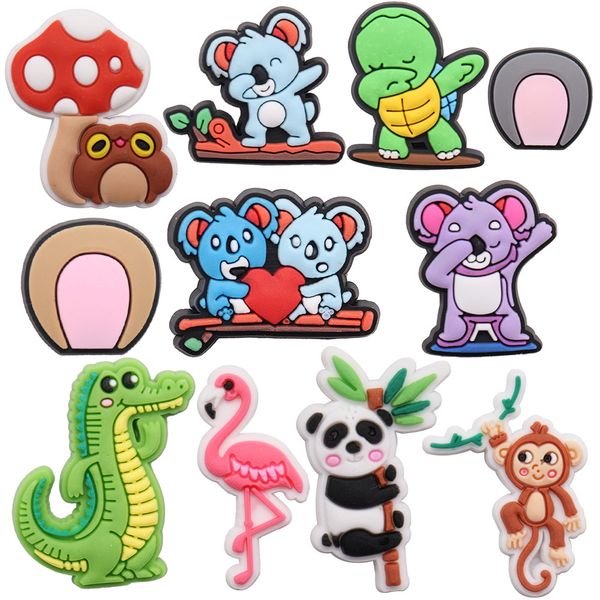 wholesale 100pcs pvc monkey koala cute animals designer charms children accessories shoe buckle for croc jibz button clog, White;pink
wholesale 100pcs pvc monkey koala cute animals designer charms children accessories shoe buckle for croc jibz button clog, White;pink