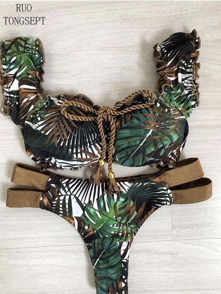 women's swimwear ruotongsept push up bikini set women swimsuit ruffle biquini brazilian ribbed beachwear bathing suit 23412, White;black
women's swimwear ruotongsept push up bikini set women swimsuit ruffle biquini brazilian ribbed beachwear bathing suit 23412, White;black