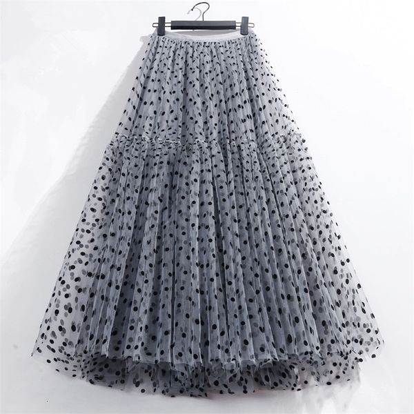 skirts dotted tulle skiing women's summer white midi skiing korea cute women's elastic high waist pleated net tutu skiing 230412, Black
skirts dotted tulle skiing women's summer white midi skiing korea cute women's elastic high waist pleated net tutu skiing 230412, Black