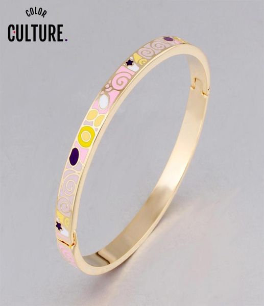 bangle vintage slim bracelet color design pattern gold opening for women mother enamel bracelets birthday gift2153559, Black
bangle vintage slim bracelet color design pattern gold opening for women mother enamel bracelets birthday gift2153559, Black