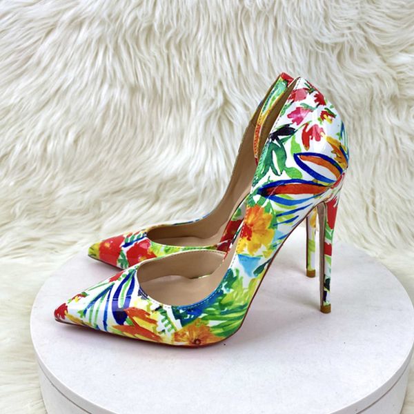 painting print shoes luxuries brand red bottom women pointy toe high heels for summer dress shoe comfortable slip on stiletto pumps 12cm 10c, Black
painting print shoes luxuries brand red bottom women pointy toe high heels for summer dress shoe comfortable slip on stiletto pumps 12cm 10c, Black