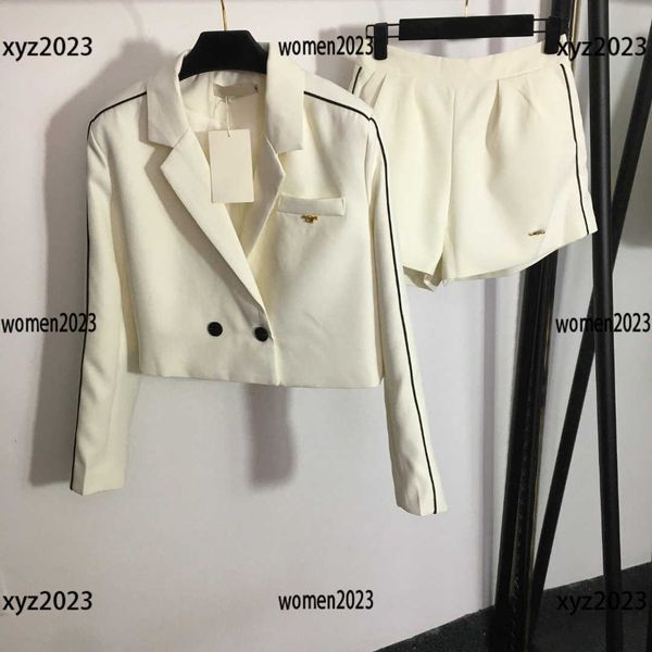 luxury designer tracksuits summer sets fashion sports suits size s-l 2pcs two button short fitting suit jacket and shorts new arrival, Gray
luxury designer tracksuits summer sets fashion sports suits size s-l 2pcs two button short fitting suit jacket and shorts new arrival, Gray