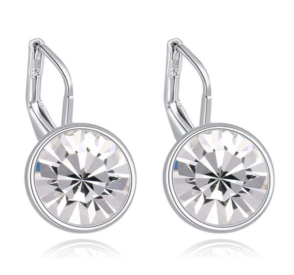 bella mini pierced dangle earrings made with original austrian elements white filled clear crystal gift for women for valenti5440846, Silver
bella mini pierced dangle earrings made with original austrian elements white filled clear crystal gift for women for valenti5440846, Silver