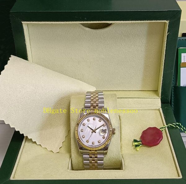 20 style real p with box women watch ladies automatic 31mm yellow gold mop mother pearl dial diamond asia 2813 movement mechanical women, Slivery;golden
20 style real p with box women watch ladies automatic 31mm yellow gold mop mother pearl dial diamond asia 2813 movement mechanical women, Slivery;golden