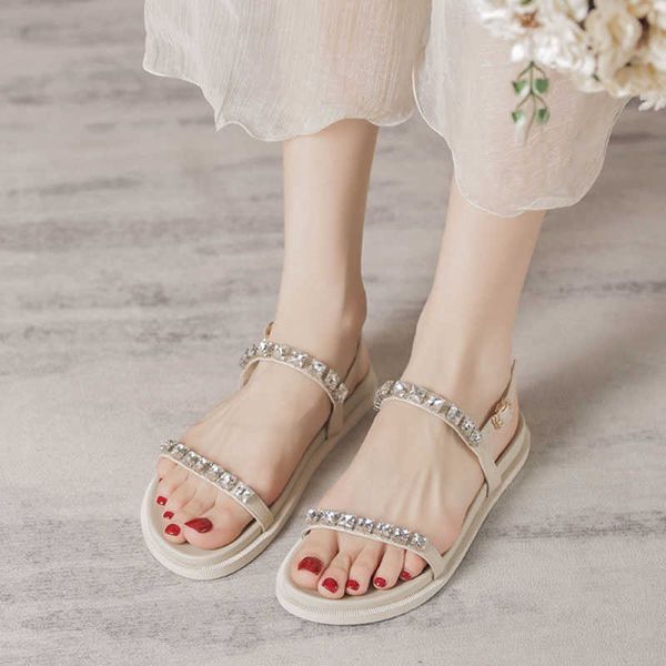 sandals designer clear crystal sandals woman flat sandalias summer shoes 2023 buckle strappy beach sandals pu leather slides flips flops, Black
sandals designer clear crystal sandals woman flat sandalias summer shoes 2023 buckle strappy beach sandals pu leather slides flips flops, Black