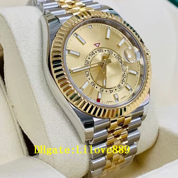 2023 qc check luxury wristwatch brand new sky-dweller white gold blue dial 42mm jubilee watch 326934 men's automatic mechanical 9003 wa, Slivery;brown
2023 qc check luxury wristwatch brand new sky-dweller white gold blue dial 42mm jubilee watch 326934 men's automatic mechanical 9003 wa, Slivery;brown