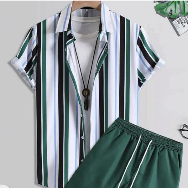 men's casual shirts men's simple stripes 3d hawaiian shirts men's loose and breathable summer men's short sleeves 230412, White;black
men's casual shirts men's simple stripes 3d hawaiian shirts men's loose and breathable summer men's short sleeves 230412, White;black
