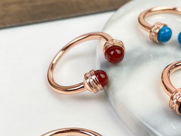 2023 fashion new designer ring luxury rose gold opening ring gorgeous exquisite gift couple style party gift no box, Golden;silver
2023 fashion new designer ring luxury rose gold opening ring gorgeous exquisite gift couple style party gift no box, Golden;silver