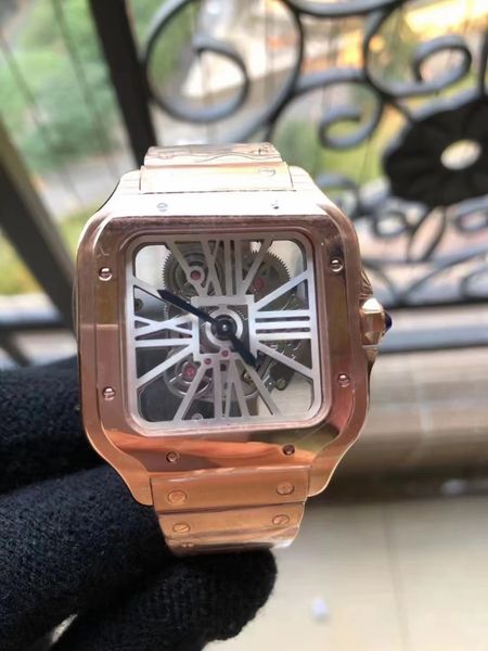 men fashion watch classic square design stainless steel mens watches automatic movement glide sweep move wristwatches clock a20, Slivery;brown
men fashion watch classic square design stainless steel mens watches automatic movement glide sweep move wristwatches clock a20, Slivery;brown