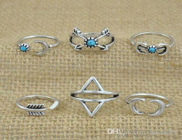 rings sets bohemian style 6pcspck rings arrows moon lucky rings set for women party silver ring4805511, Golden;silver
rings sets bohemian style 6pcspck rings arrows moon lucky rings set for women party silver ring4805511, Golden;silver