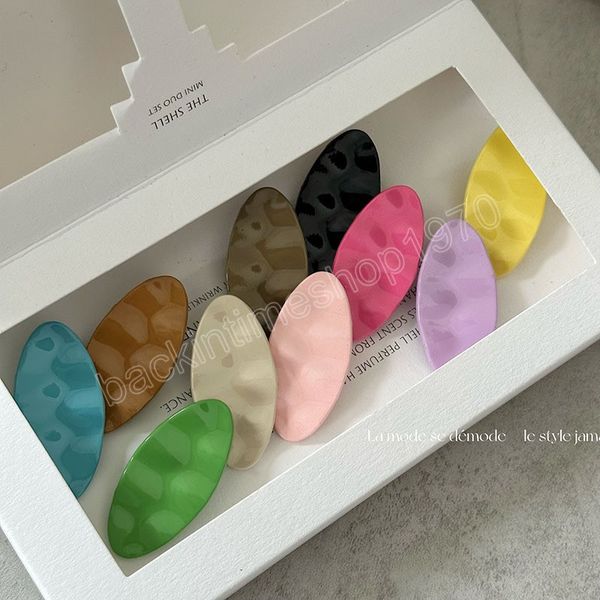 women small metal colorful series hair claws girls concave-convex ellipse hair clips hairpins side clip barrette hair accessorie, Slivery;white
women small metal colorful series hair claws girls concave-convex ellipse hair clips hairpins side clip barrette hair accessorie, Slivery;white