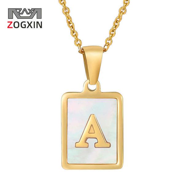 square stainless steel golden letter necklace for women's titanium natural seashell gold-plated pendant jewelry, Black
square stainless steel golden letter necklace for women's titanium natural seashell gold-plated pendant jewelry, Black