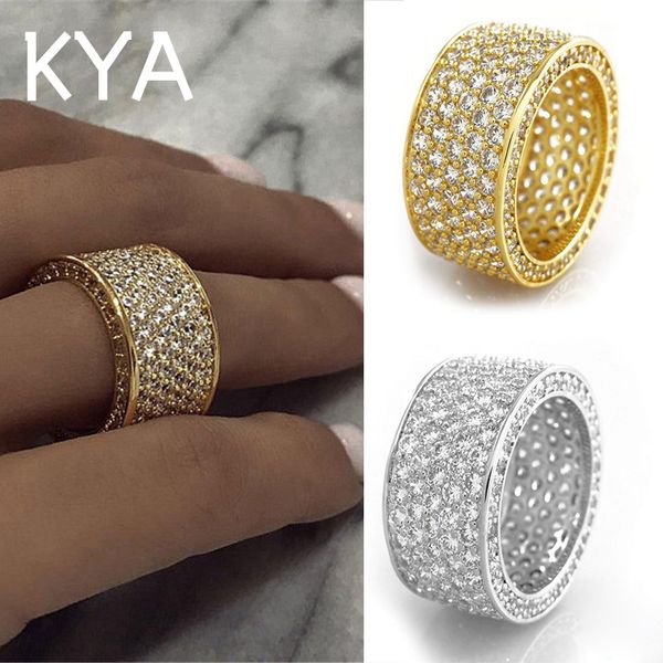 bling bling wedding bands women's rings full with sparkling cz engagement party luxury female rings wholesale jewelry, Golden;silver
bling bling wedding bands women's rings full with sparkling cz engagement party luxury female rings wholesale jewelry, Golden;silver