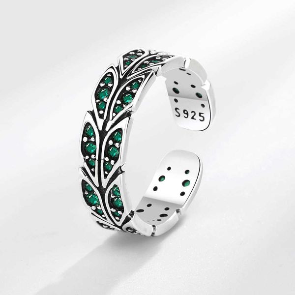 band rings ropuhov 2022 zircon ring victoria peacock tail antique retro engraved green zirconium old craft food ring jewelry gift for women, Silver
band rings ropuhov 2022 zircon ring victoria peacock tail antique retro engraved green zirconium old craft food ring jewelry gift for women, Silver