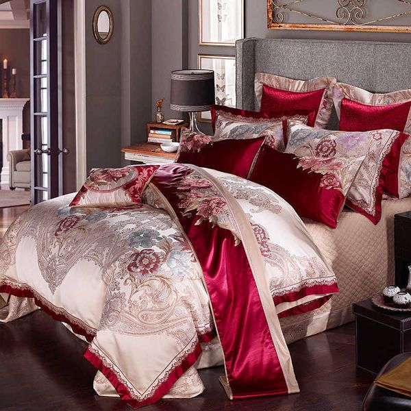 bedding set, high-end wedding supplies set, four piece villa set, luxurious european style wedding celebration trendy brand, three piece set
bedding set, high-end wedding supplies set, four piece villa set, luxurious european style wedding celebration trendy brand, three piece set