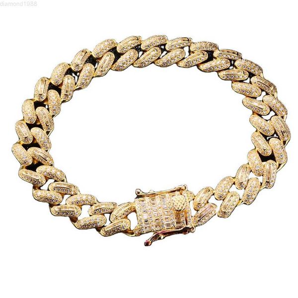 2023 new hip hop cuban chain bracelets snap hook brass iced out cz bangles bracelet jewelry for men and women, Silver
2023 new hip hop cuban chain bracelets snap hook brass iced out cz bangles bracelet jewelry for men and women, Silver