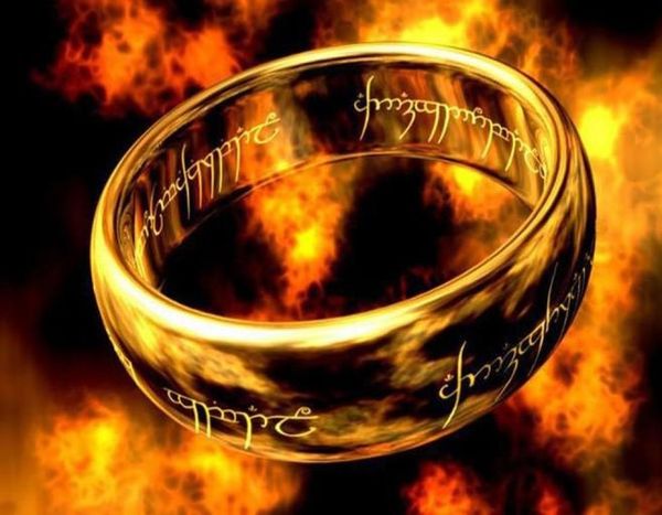 men039s the lord of the ringpower pure tungsten steel gold plated ringspower finger ring9417881, Silver
men039s the lord of the ringpower pure tungsten steel gold plated ringspower finger ring9417881, Silver