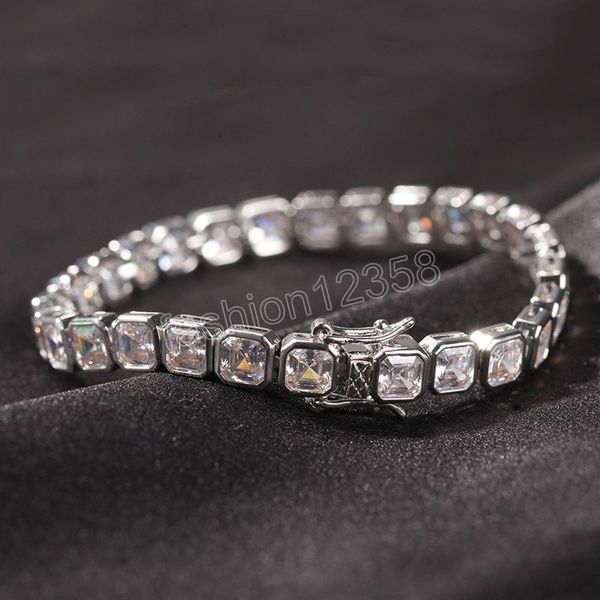 hip hop iced out bracelet big one row square zircon tennis chain bracelets for men women jewelry hand chain gifts, Golden;silver
hip hop iced out bracelet big one row square zircon tennis chain bracelets for men women jewelry hand chain gifts, Golden;silver