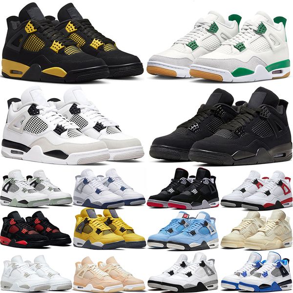 basketball shoes 4 4s thunder 2023 black cat sb pine green military black white oreo sail red cement midnight navy shimmer trainers sneakers
basketball shoes 4 4s thunder 2023 black cat sb pine green military black white oreo sail red cement midnight navy shimmer trainers sneakers