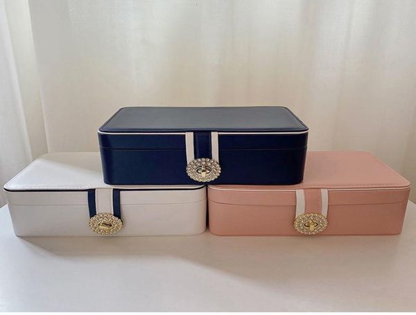2022 pu leather storage with diamond button cute ring and necklace leather box durable storage showcase2630687, Black;white
2022 pu leather storage with diamond button cute ring and necklace leather box durable storage showcase2630687, Black;white