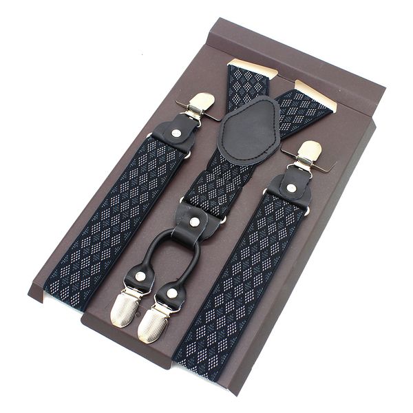 suspenders fashion suspenders leather alloy 4 clips braces male vintage casual leather suspensorio trousers strap husband's gift 230411, Black;white
suspenders fashion suspenders leather alloy 4 clips braces male vintage casual leather suspensorio trousers strap husband's gift 230411, Black;white