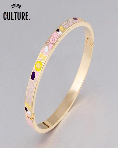 bangle vintage slim bracelet color design pattern gold opening for women mother enamel bracelets birthday gift3091571, Black
bangle vintage slim bracelet color design pattern gold opening for women mother enamel bracelets birthday gift3091571, Black